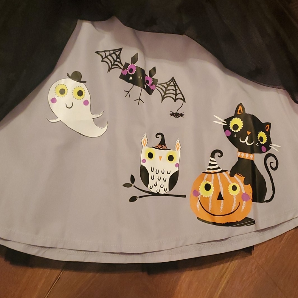Lightening bug Halloween Skirt size 10 - Picture 2 of 4
